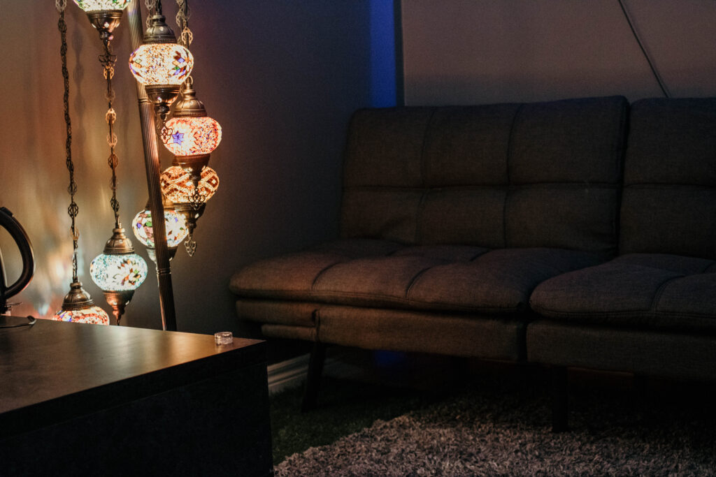 Quantum Room lighting and sacred geometry